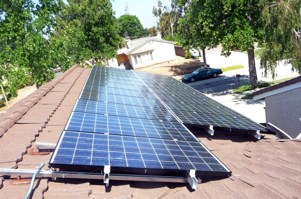 northridge residential solar installation 